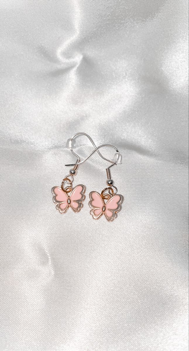 Butterfly Charm Earrings