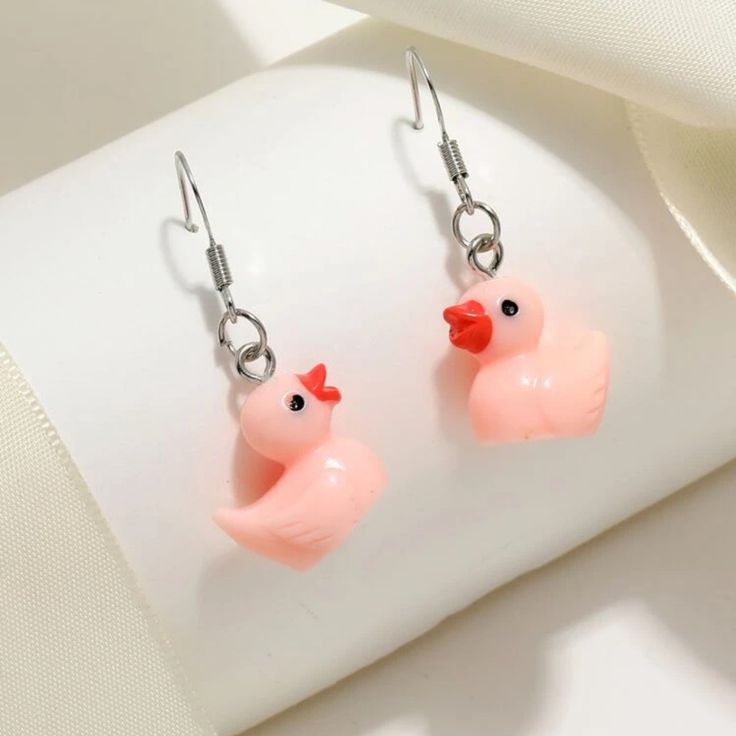Rubber Duck Earrings
