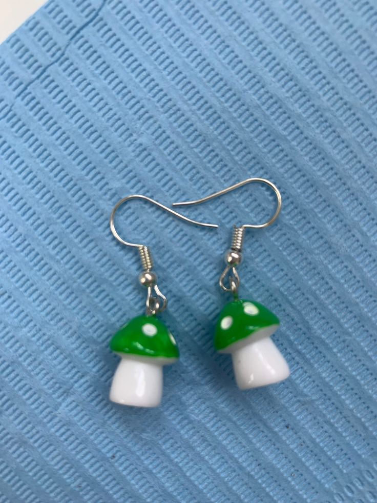 Mushroom Earrings