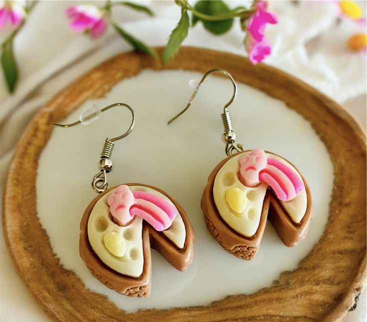 Pie Earrings