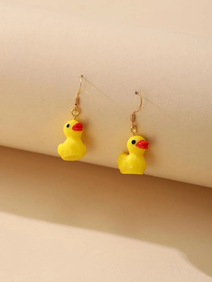 Rubber Duck Earrings