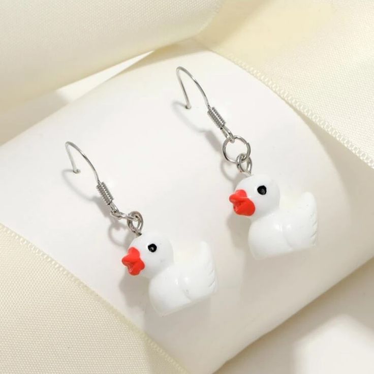 Rubber Duck Earrings