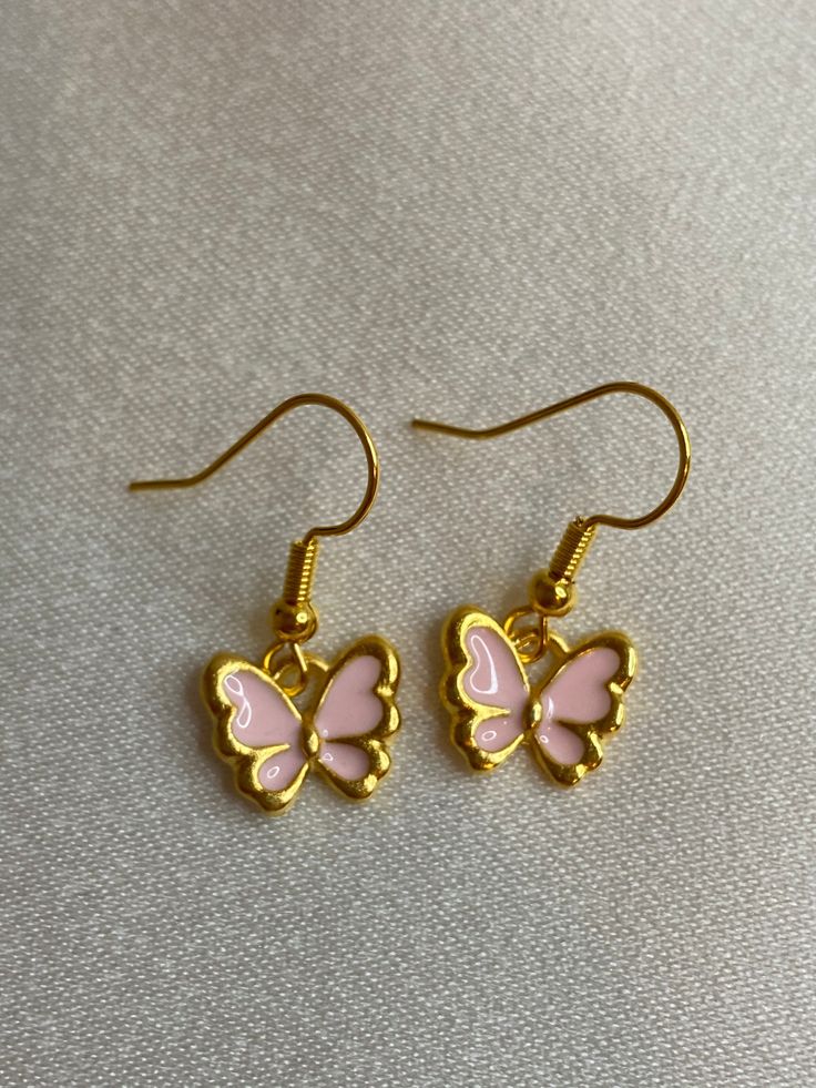 Butterfly Charm Earrings